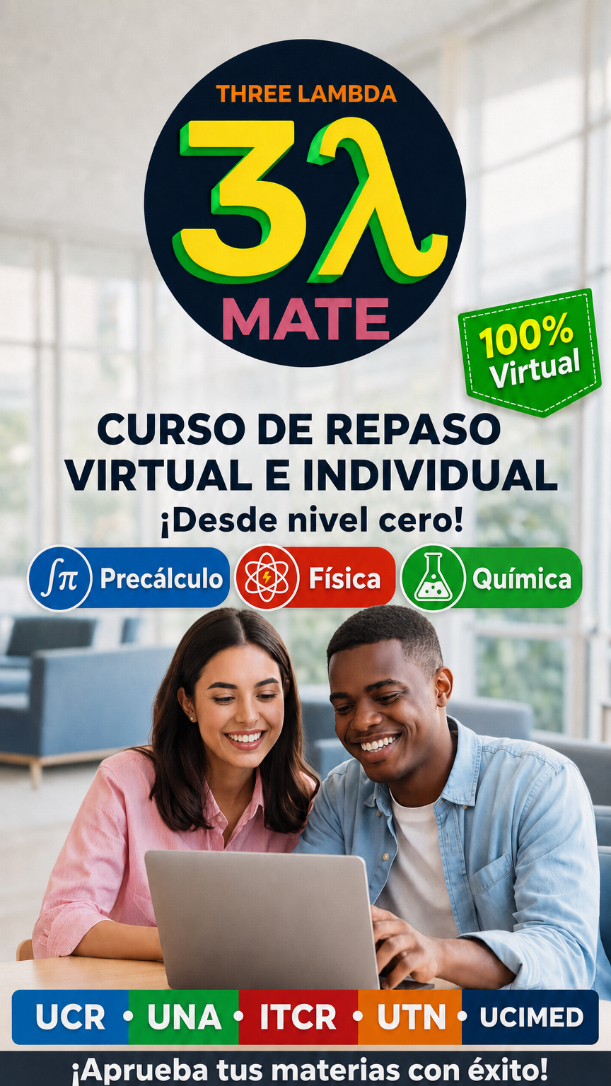 Three Lambda Mate – Curso de Repaso Virtual